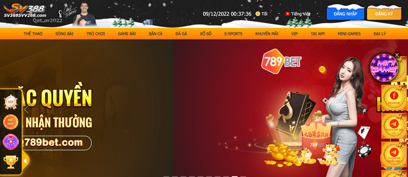 Đăng nhập cá cược thể thao SV388